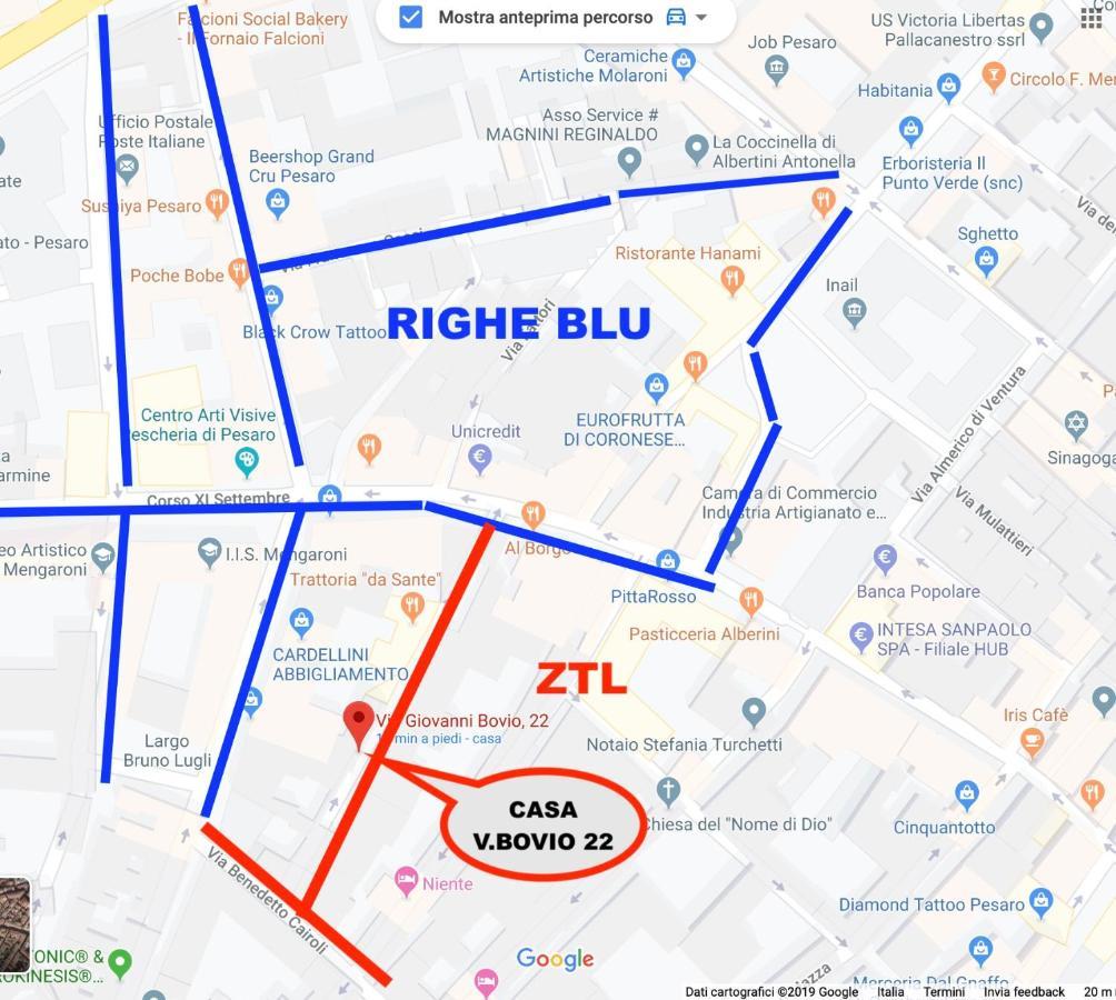 Centro E Mare Apartment Песаро Екстериор снимка